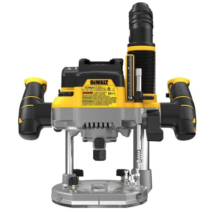 DEWALT 20V MAX Cordless Plunge Router & Battery Pack Bundle - Precision Woodworking Kit 3