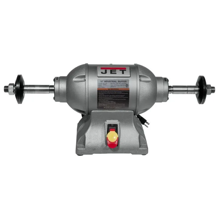 JET 10 Inch Industrial Buffer - Professional Grade Heavy-Duty Polishing Solution