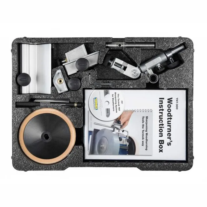 Tormek T-4 Sharpening System: Ultimate Hand Tool & Woodturners Kit Bundle 4