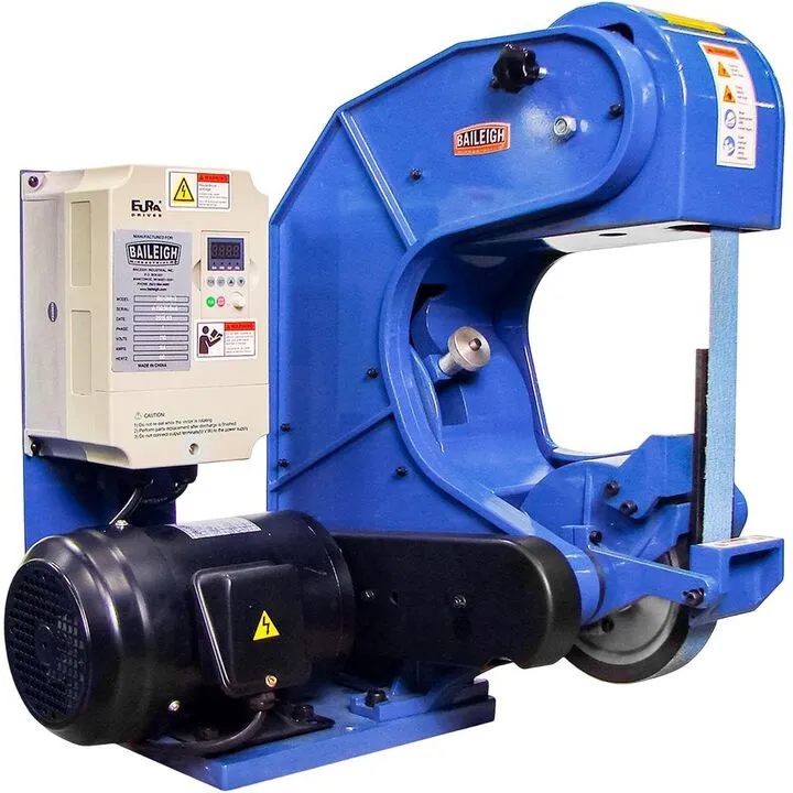 Baileigh BG-260-3-110 Industrial Belt Grinder - Precision Metal Finishing