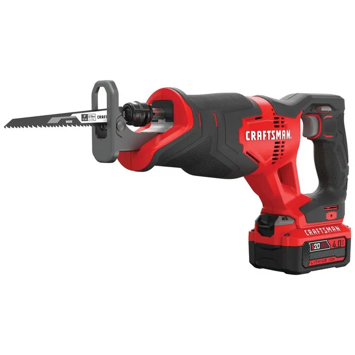 CRAFTSMAN 4-Tool Cordless Combo Kit with Dual 2Ah Batteries and Fast Charger 2