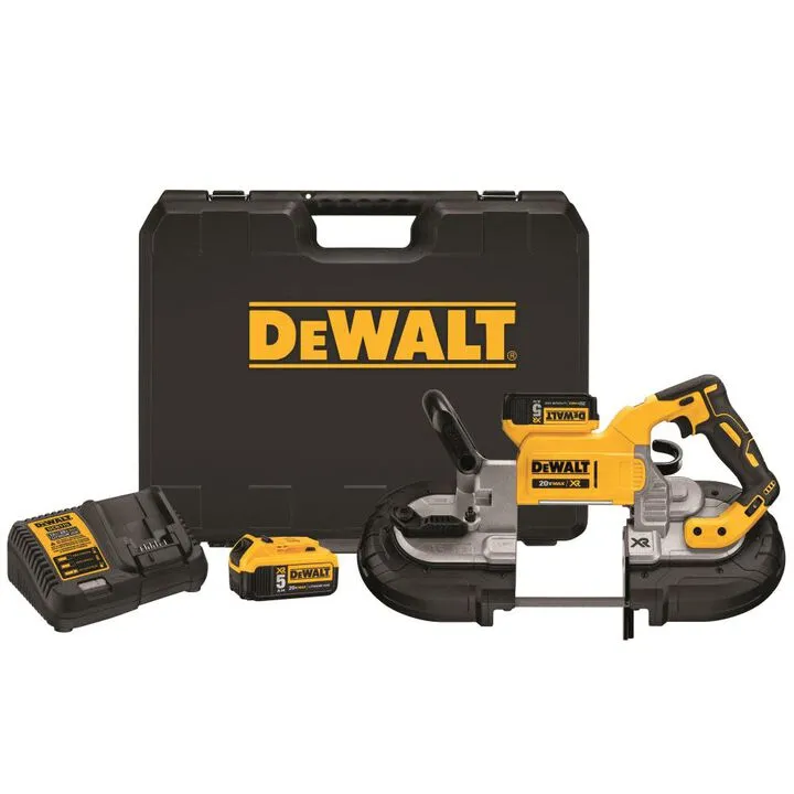 DEWALT 20V MAX XR Brushless Deep Cut Band Saw Kit - Professional Grade Metal Cutting Solution