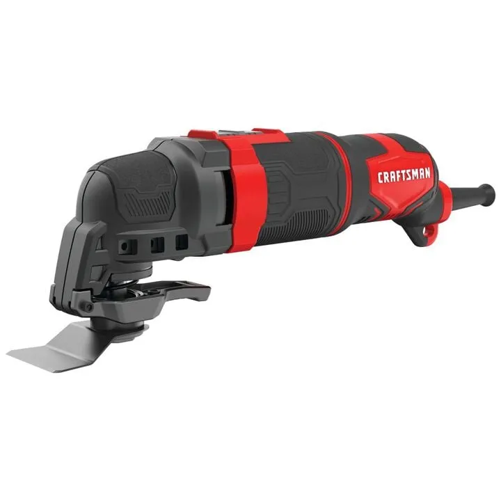 CRAFTSMAN 3 Amp Electric Oscillating Tool Set - High-Performance Multi-Tool for Precision Projects