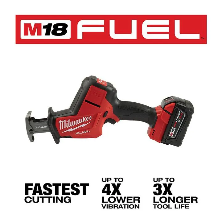 Milwaukee M18 FUEL HACKZALL Reciprocating Saw Kit - Authentic Brushless Performance 2