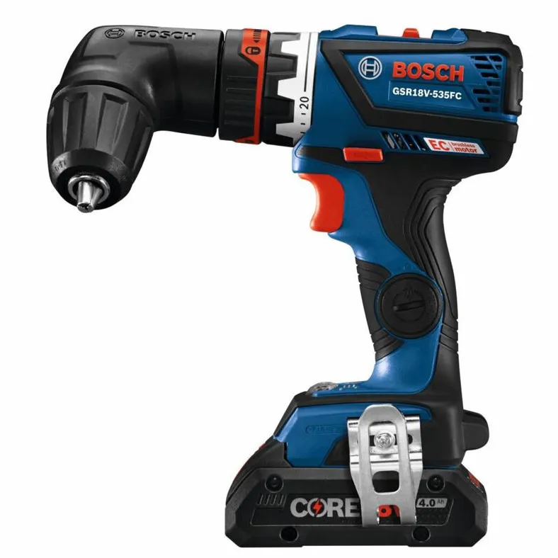 Bosch 18V EC Flexiclick 5-in-1 Drill/Driver Kit (Professional Reconditioned) 12