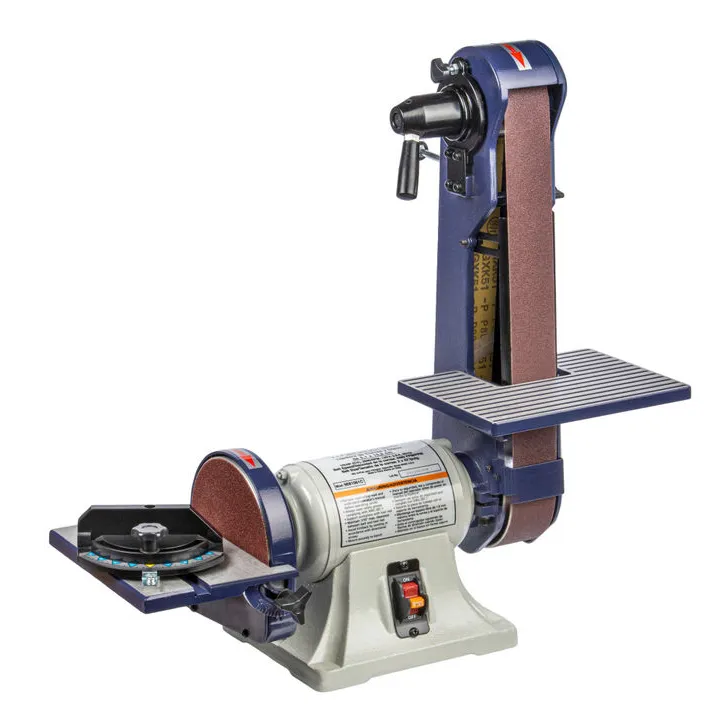 Palmgren 2 x 42 Inch Belt and 6 Inch Disc Finishing Machine - Precision Workshop Finishing Tool 3