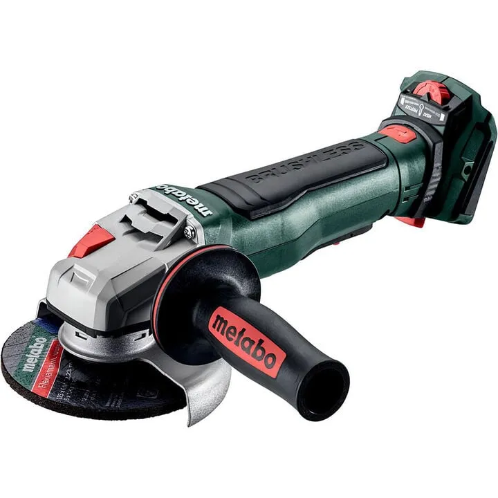 Metabo 18V 4-1/2 to 5 Inch Variable Speed Paddle Switch Cordless Angle Grinder Kit