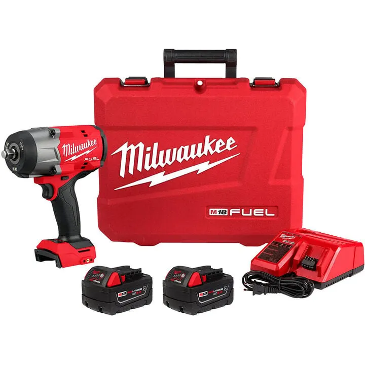 Milwaukee M18 Wrench Kit with 31-Piece Socket Set and Heavy-Duty 2-Drawer Tool Box 13