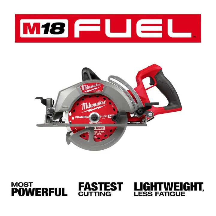 Milwaukee M18 FUEL 7-1/4 Inch Rear Handle Circular Saw (Bare Tool) 1