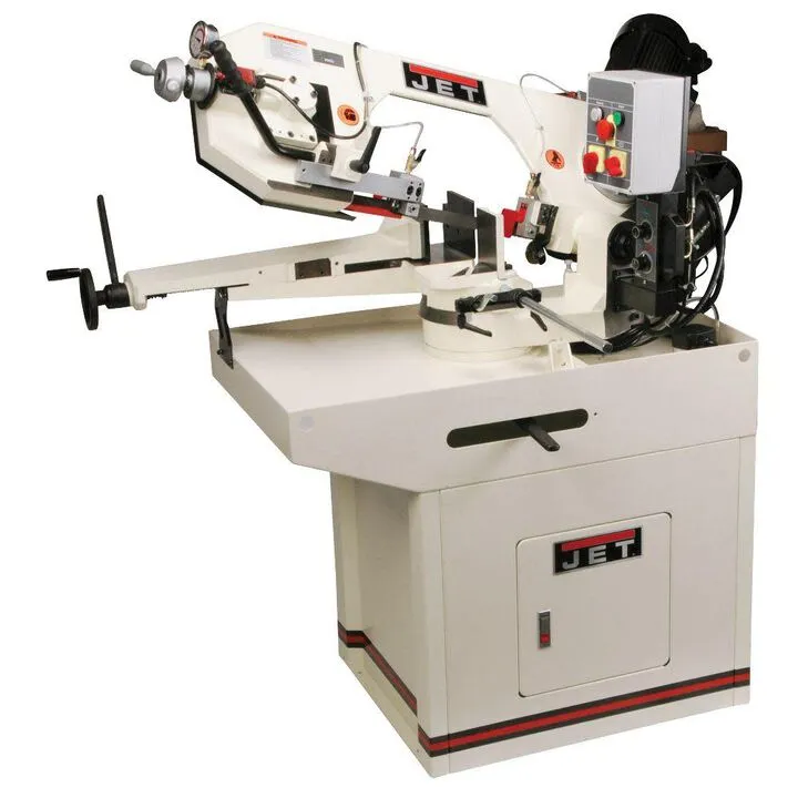 JET J-9225 8-3/4 In. Zip Miter Horizontal Bandsaw, 1.5HP 3Ph 230V