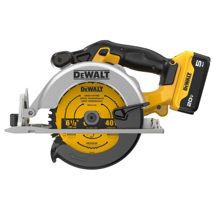DEWALT 20V MAX Lithium Ion Circular Saw Kit - Professional Performance Series 1
