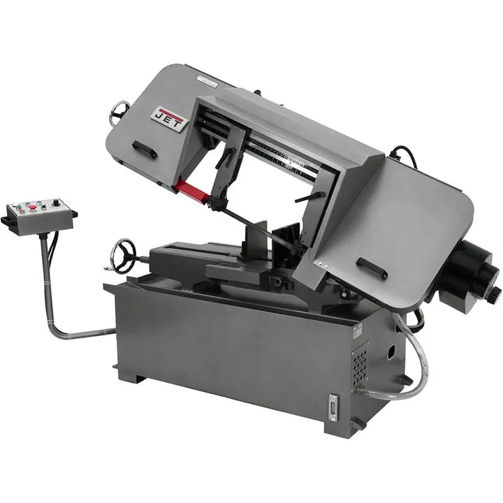 JET 12in x 20in Semi-Automatic Horizontal Bandsaw - Industrial Precision Series