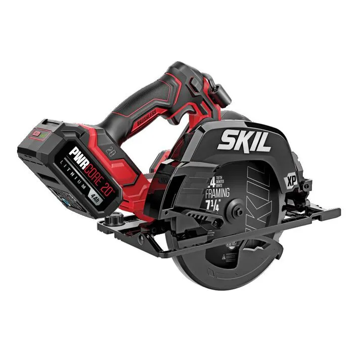 SKIL PWR CORE 20 Brushless 20V 7-1/4in Circular Saw Kit - Optimized for DIY Precision 1