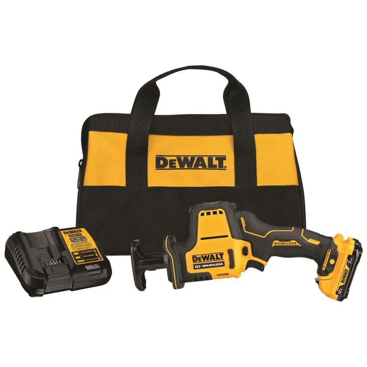 DEWALT XTREME 12V MAX Brushless One-Handed Cordless Reciprocating Saw Kit