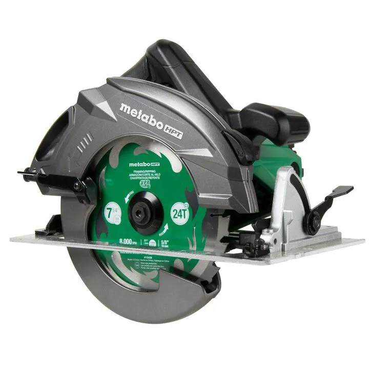 Metabo HPT 7-1/4 In. Pro Grade 15 Amp Circular Saw - 6800 RPM High-Speed Precision 2