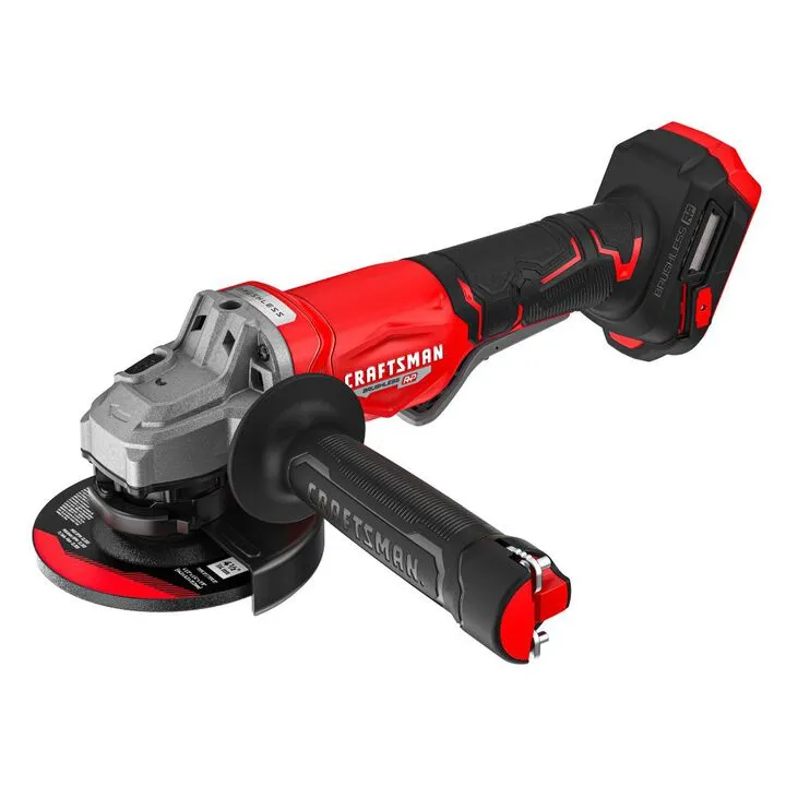 CRAFTSMAN V20 4-1/2 Inch Brushless Cordless Angle Grinder (Bare Tool) 4