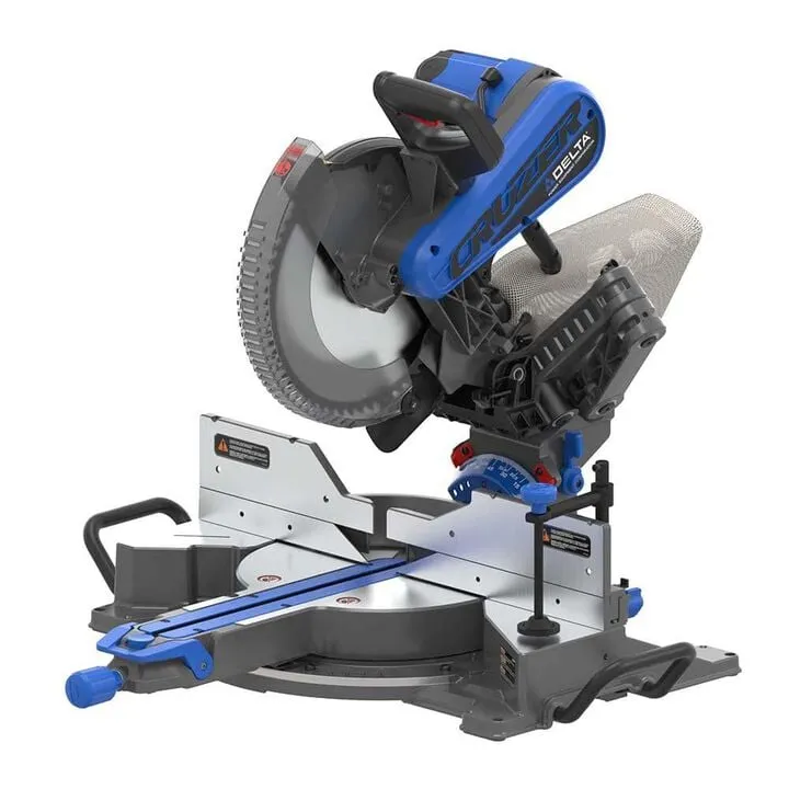 Delta 12 Inch Dual Bevel Sliding Cruzer Miter Saw - Professional Grade Precision