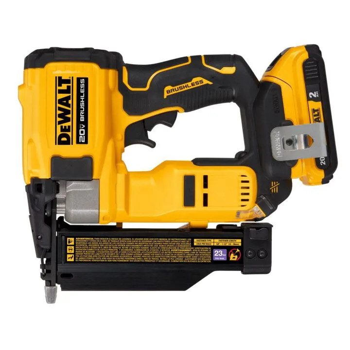 DEWALT ATOMIC Compact Series 20V MAX 23 Gauge Pin Nailer Kit 1