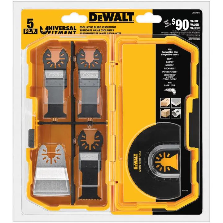 DEWALT XTREME 12V MAX Brushless Cordless Oscillating Tool & 5-Piece Accessory Set 1