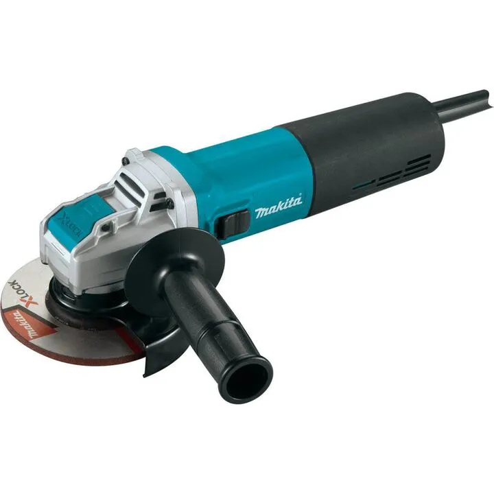 Makita 5-inch X-LOCK Angle Grinder with SJS Technology - High-Power Cordless Performance