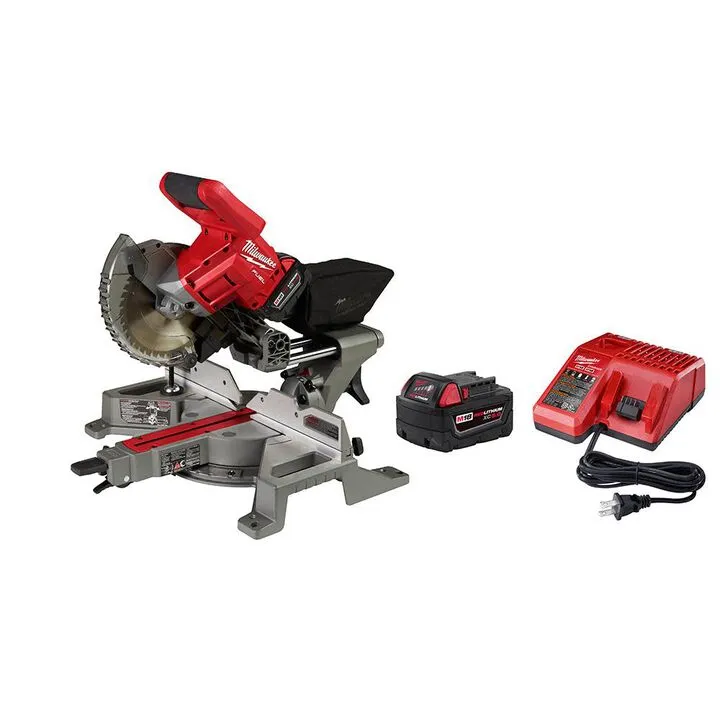 Milwaukee M18 FUEL 7-1/4 Inch Miter Saw Kit (Reconditioned) - Professional Grade Performance 1