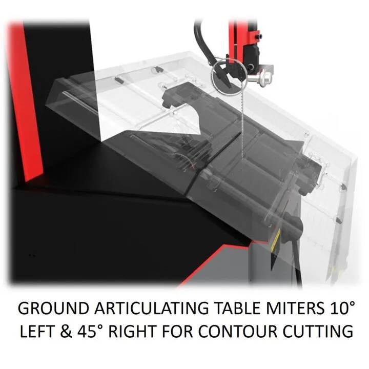JET 26in Vertical Bandsaw - Industrial Grade Precision Cutting 2