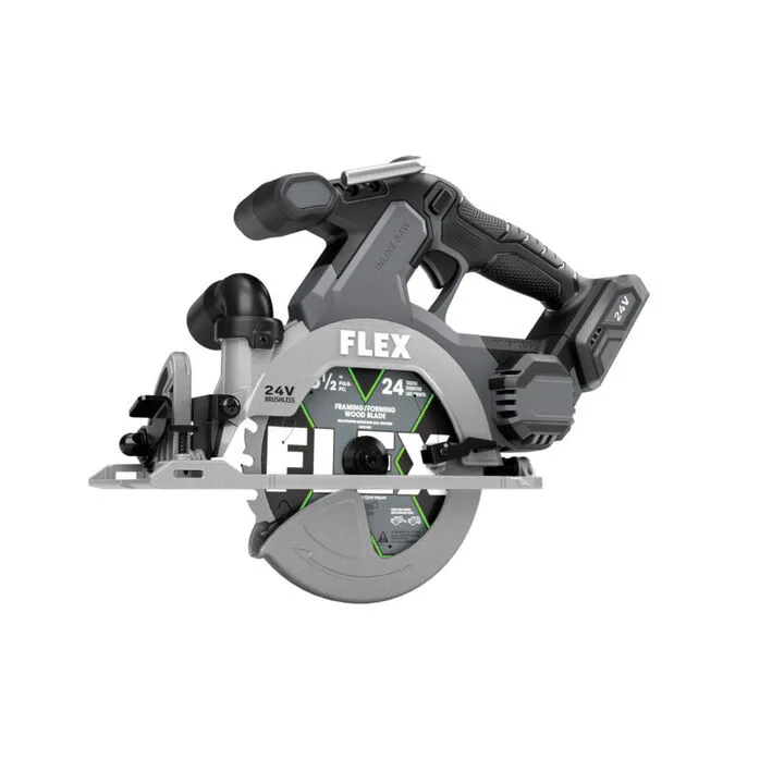 FLEX 24V Circular Saw In-Line 6 1/2in (Bare Tool) 1