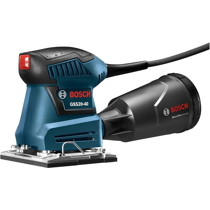 Bosch 1/4-Sheet Orbital Finishing Sander - Precision Woodworking Tool