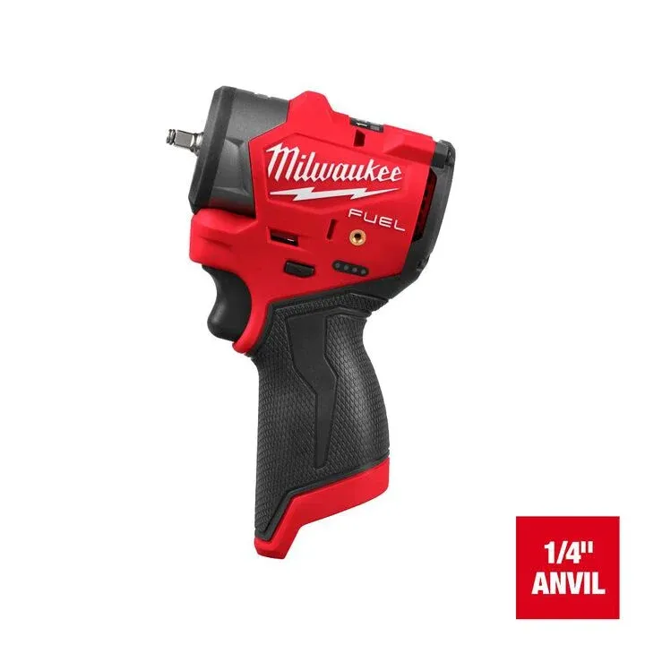 Milwaukee M12 FUEL 1/4 Inch Subcompact Impact Wrench (Bare Tool) 2
