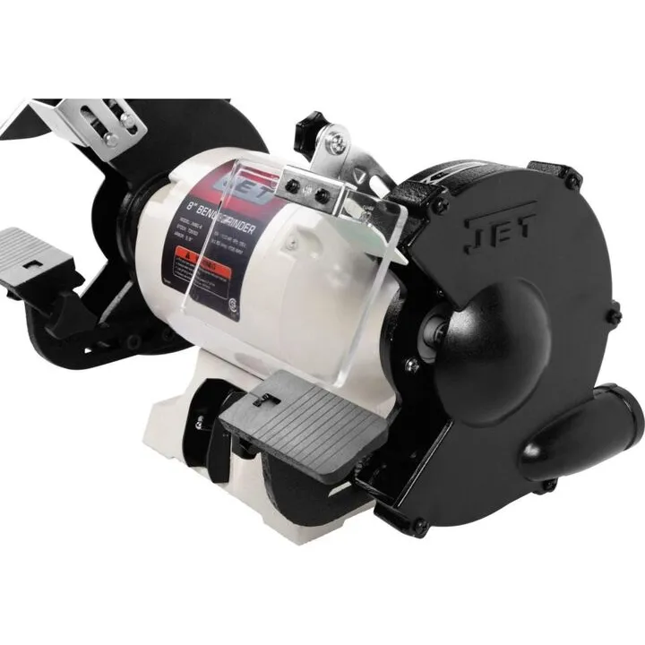 JET 8-inch Industrial Bench Grinder - Precision Metalworking Powerhouse 2