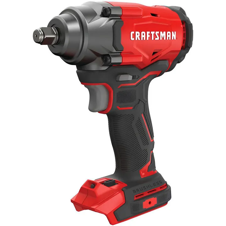 CRAFTSMAN V20 1/2 Inch Drive Brushless Impact Wrench (Bare Tool)