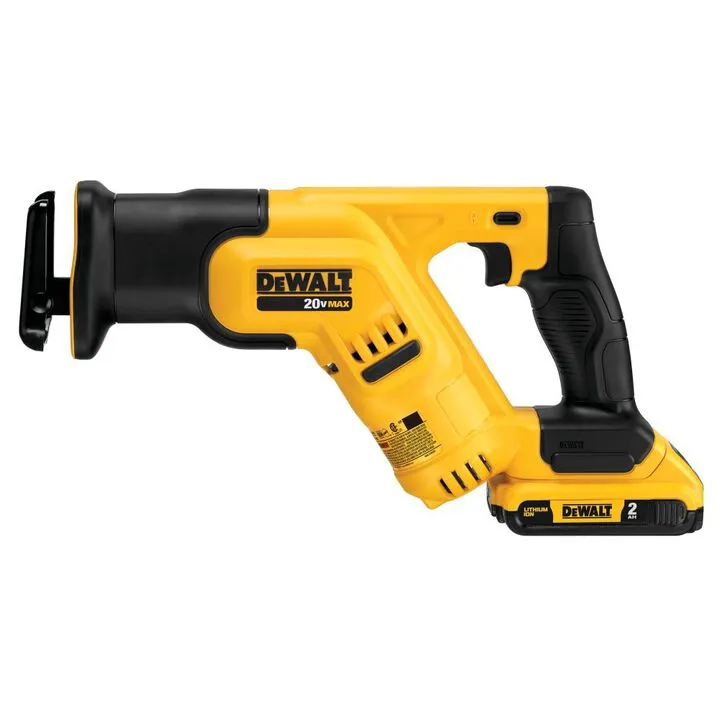 DEWALT 20V MAX Cordless Compact Reciprocating Saw Kit - High-Performance Demolition Tool 1