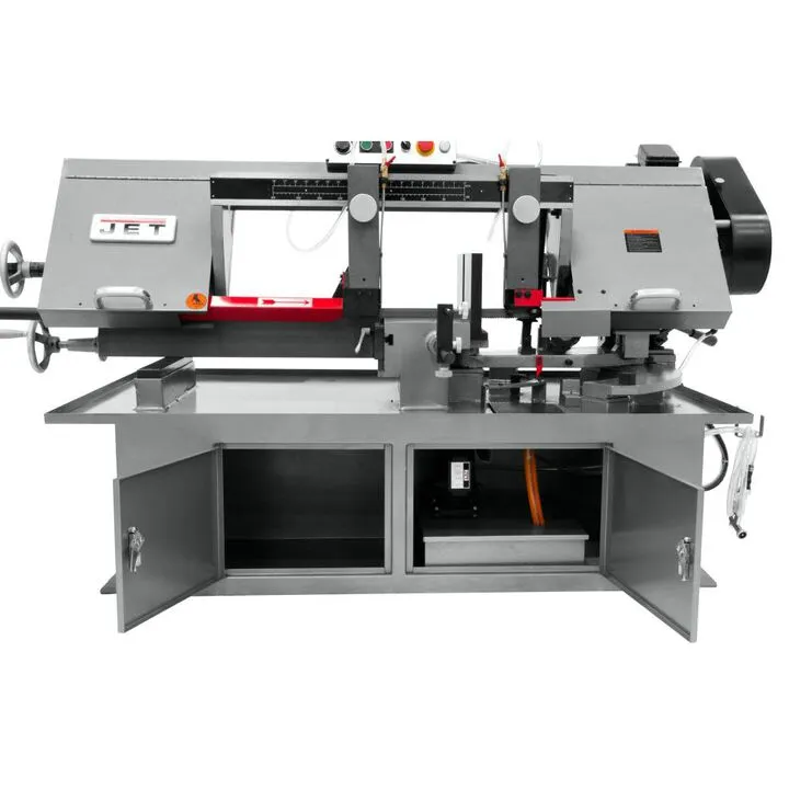 JET 10in x 18in Horizontal Dual Mitering Bandsaw - 2 HP, 230V 3Ph 2