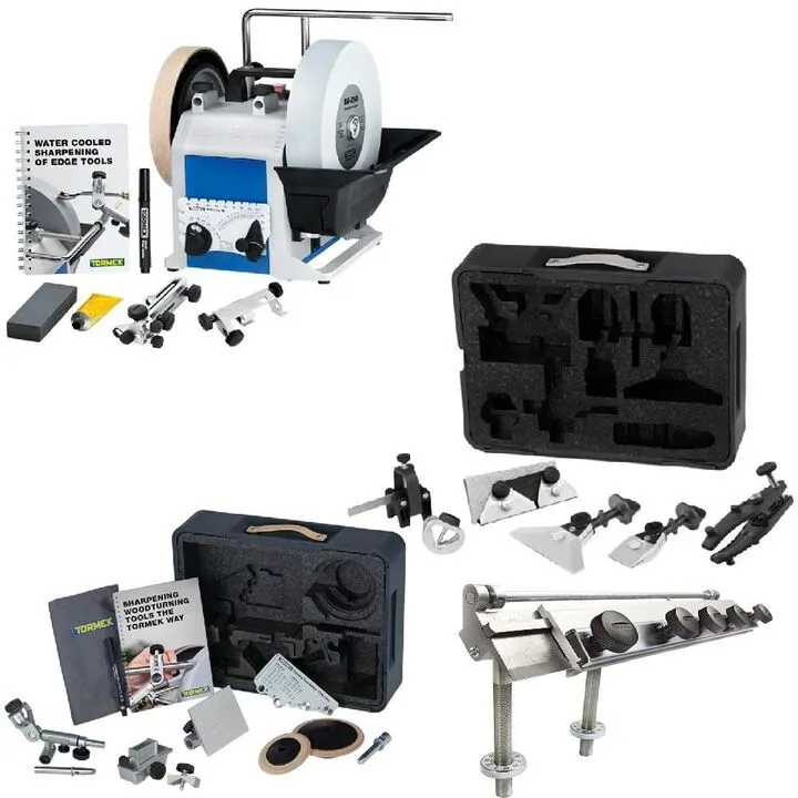 Tormek T-8 Ultimate Woodturners Kit & Planer Blade Attachment Bundle