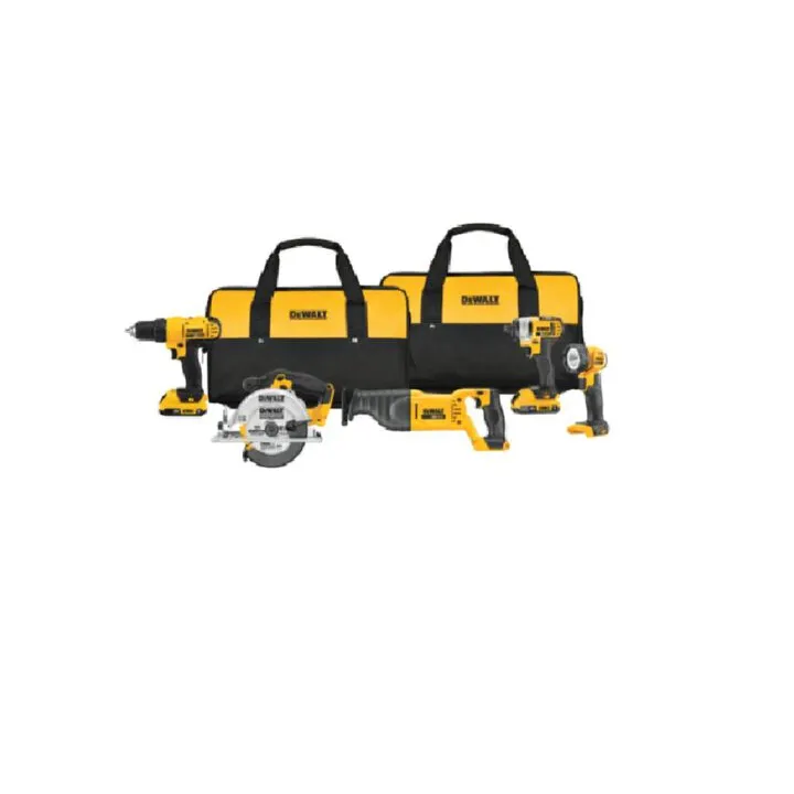 DEWALT 20V Max 9-Tool Combo Kit with Bonus 5.0Ah Lithium Ion Battery 1