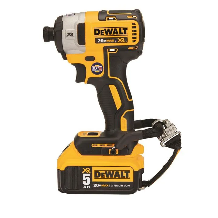 DEWALT 20V MAX XR 2-Tool Combo Kit with LANYARD READY Attachment Points 4