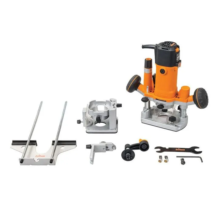 Triton TMNRTR 880W 1.2HP Compact Trimmer Router - Precision Woodworking Power Tool 6