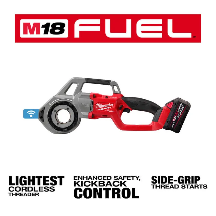 Milwaukee M18 FUEL Compact Pipe Threader with ONE-KEY (1/2 inch - 1 1/4 inch Die Heads) 2