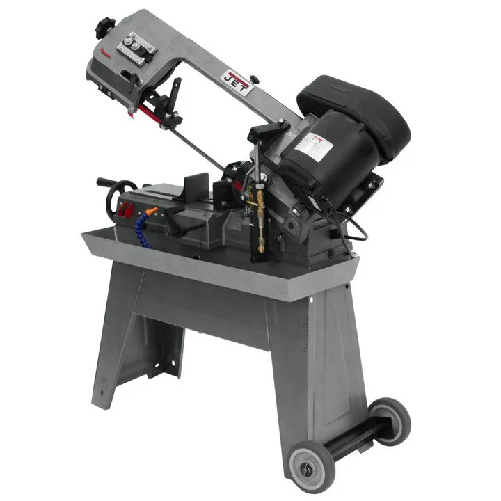 JET 5 in. x 8 in. Horizontal Bandsaw - Precision Industrial Metal Cutting