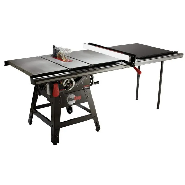 SawStop 10-Inch 1.75HP Contractor Saw with 52-Inch T-Glide Advance Rip Fence 1