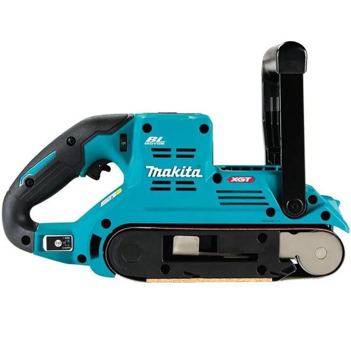Makita 40V max XGT Brushless 3x21 Inch Belt Sander Bundle with 4Ah Battery & 150 Grit Abrasives 5