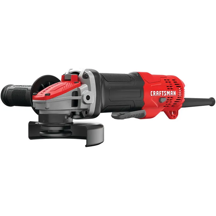 CRAFTSMAN 7.5 Amp 4-1/2 Inch Small Angle Grinder - High-Performance Metalworking Tool