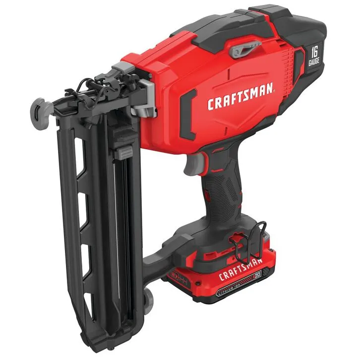 CRAFTSMAN V20 Cordless 16-Gauge Finish Nailer Kit 1