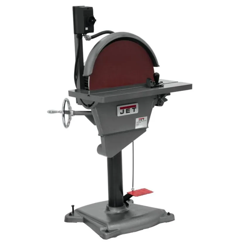 JET J-4421-2 20-Inch Industrial Disc Grinder, 3-Phase 220V 1