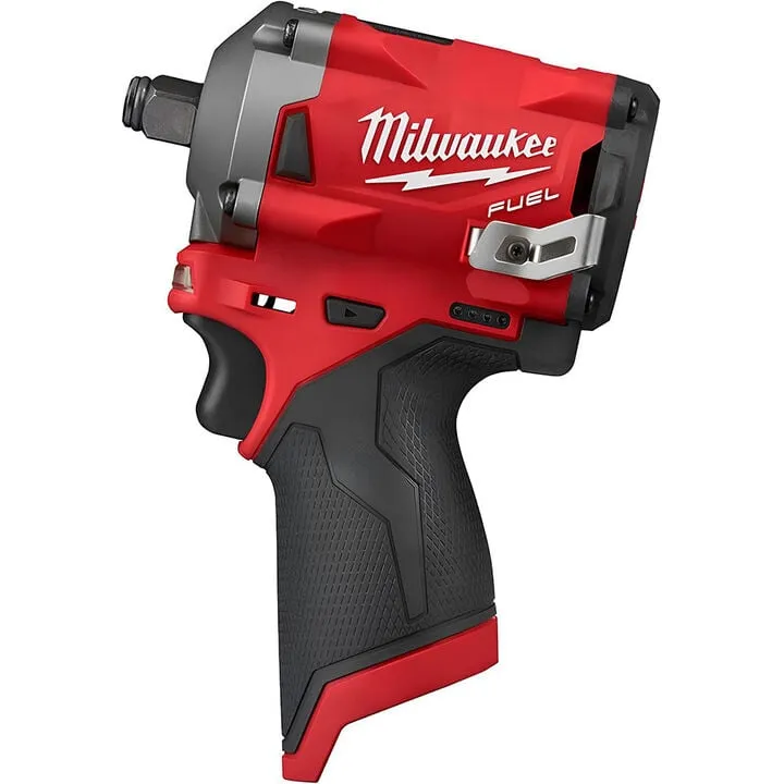 Milwaukee M12 FUEL 1/2-inch Cordless Stubby Impact Wrench - Certified Reconditioned Bare Tool