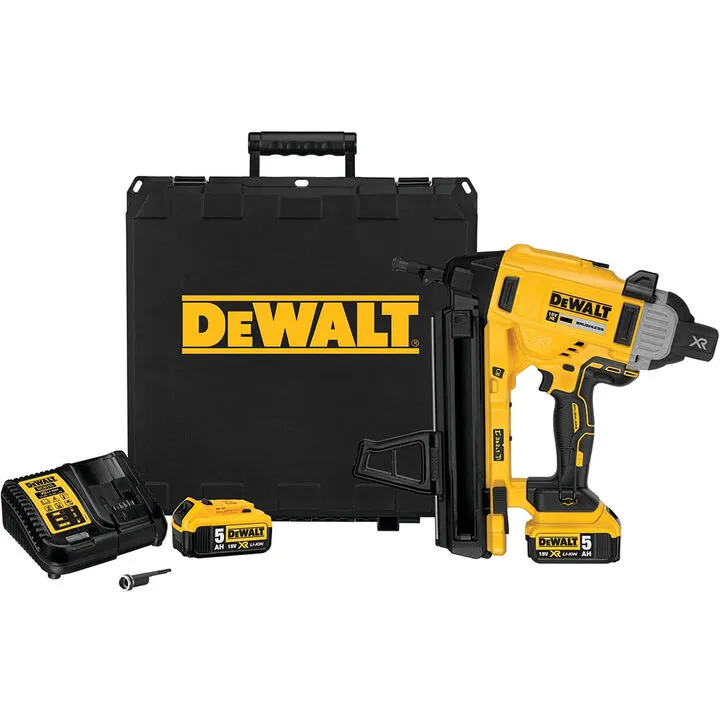 DEWALT 20V MAX Cordless Concrete Nailer Kit - Professional Grade Performance