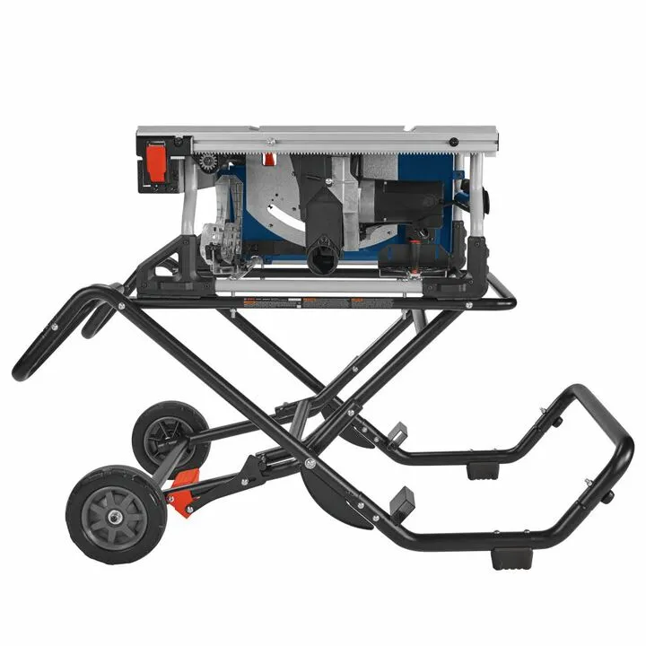 Bosch 10-Inch Jobsite Table Saw with Gravity-Rise Wheeled Stand & Dado Insert Bundle 6