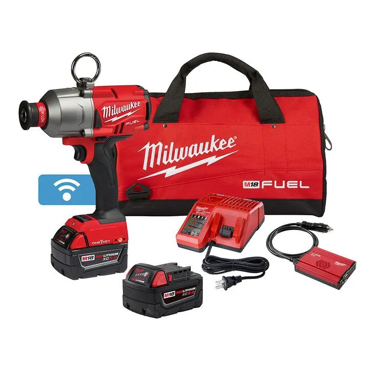 Milwaukee M18 FUEL ONE-KEY 7/16" Hex Utility High Torque Impact Wrench Kit