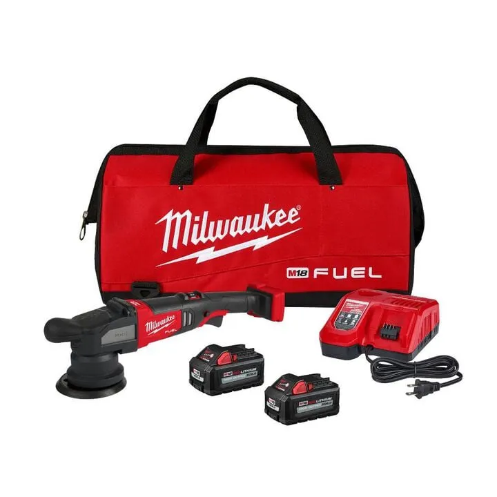 Milwaukee M18 FUEL 15mm Random Orbital Polisher Kit - Professional Cordless Performance