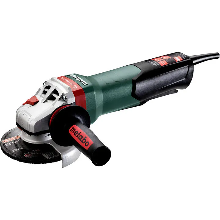 Metabo 4.5in/5in Angle Grinder with Non-Locking Paddle Switch and Integrated Tether Point